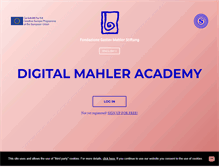 Tablet Screenshot of digitalmahleracademy.com